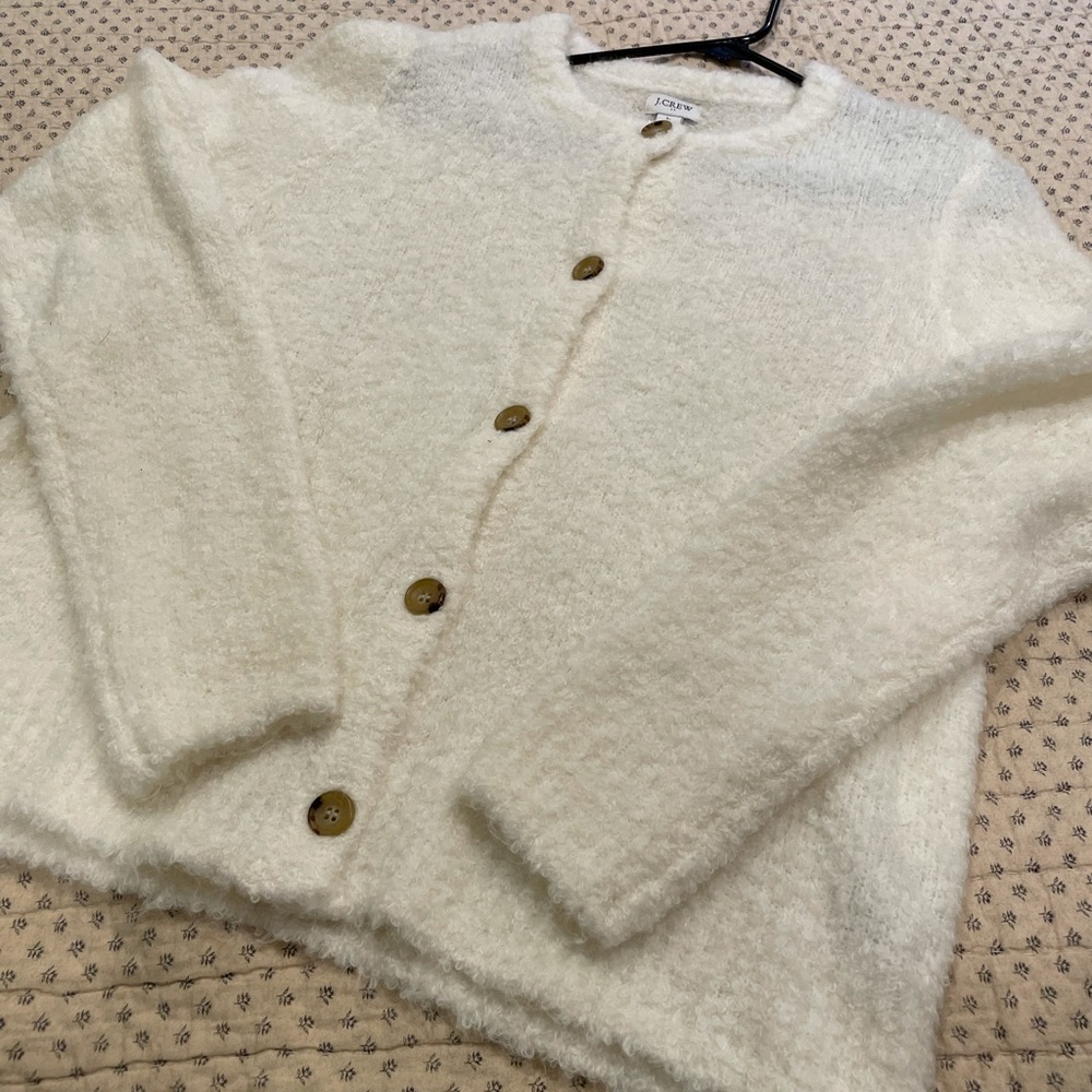 J. Crew cardigan, new with tags, never worn! Perfect condition, super soft.